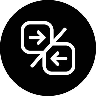 Oklar vektör satırı simgesi