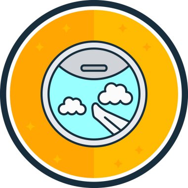 Bulut. Web simgesi basit illüstrasyon