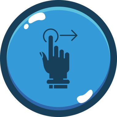 El yıkama vektörü simgesi modern basit vektör illüstrasyonu