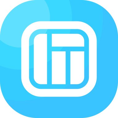 iş simgesi soyut bir grupta izole edildi