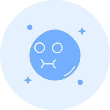 emoji simgesinin vektör illüstrasyonu