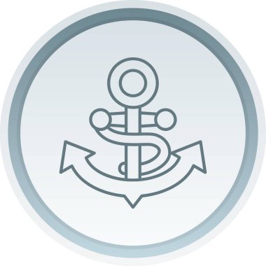 çapa simgesi vektör illüstrasyonu