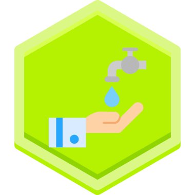 musluk kutsal kişilerin resmi, vektör çizim