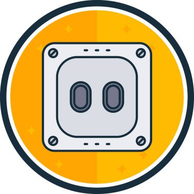 Modern b 'nin vektör illüstrasyonu eksik simgesi