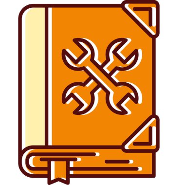 kitap simgesi vektör illüstrasyonu