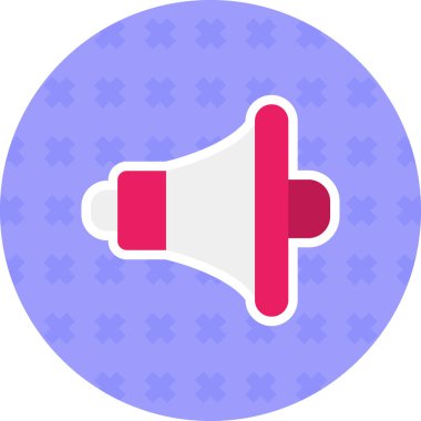 megafon vektör simgesi modern basit tasarım vektörü