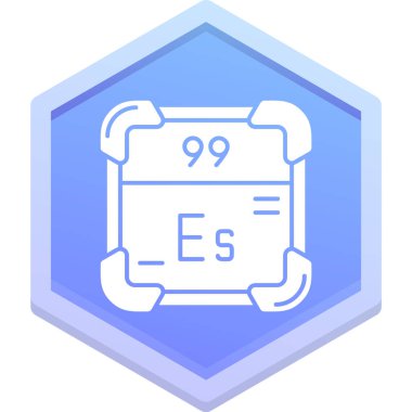 9 numaralı simge ile rozet, çizgi film tarzı