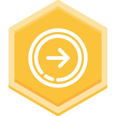 ok simgesinin vektör illüstrasyonu