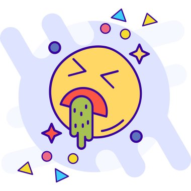 Gıda simgesi tasarım vektörü