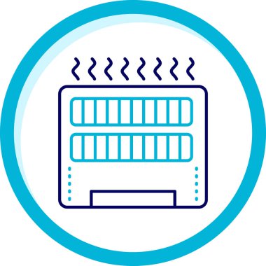 Bilgisayar simgesi. Basit resimleme