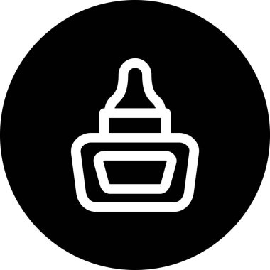 krem simge vektör çizim