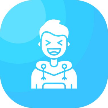 Vektör çizim, basit simgesi tasarım