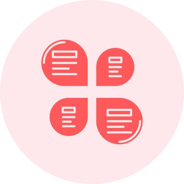 Haplar. Web simgesi basit tasarım