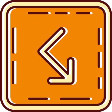 Ok simgesi simgesi tasarımı