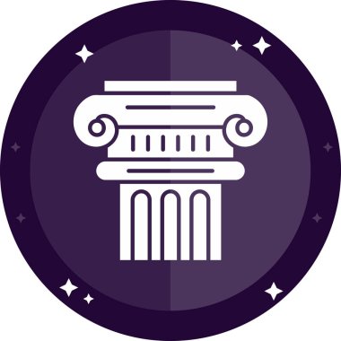 Yunan Sütunu. Basit tasarım