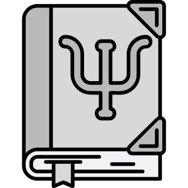 kitap simgesi vektör illüstrasyonu