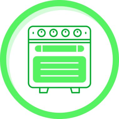 Fırın vektör simgesi. düz tasarım sembolü. Beyaz arka planda izole edilmiş bir resim. Web ve mobil arayüzler için.