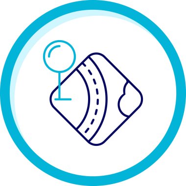 yol işaretleri vektör çizim