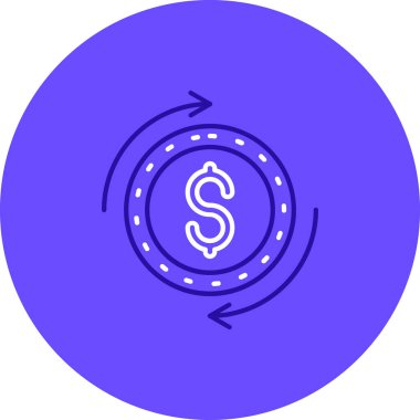 Vektör Doları simge tasarlamak