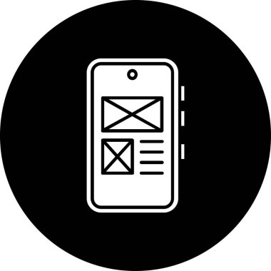 seo modern simgesinin vektör illüstrasyonu