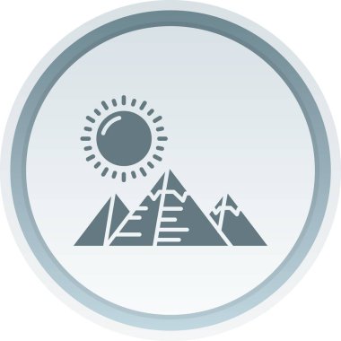 Modern simgenin vektör illüstrasyonu