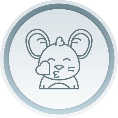 Fare simgesi vektör çizimi