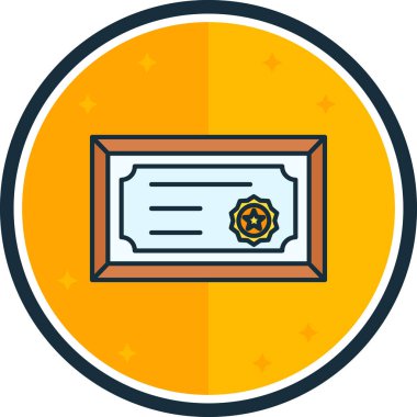 Bir kitap simgesinin vektör illüstrasyonu