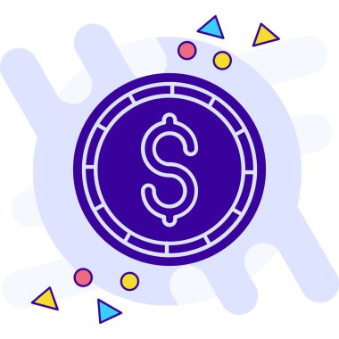 Para dolar para simgesi - taslak biçimi