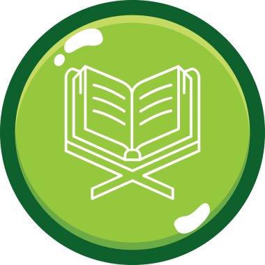 Kitap. Web simgesi basit illüstrasyon