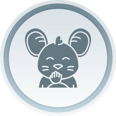 hayvan simgesi vektör illüstrasyonu