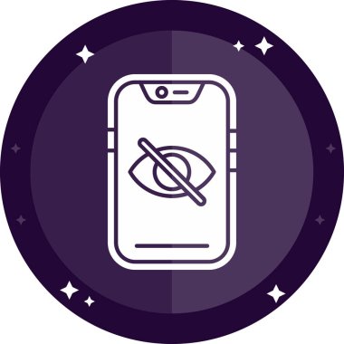 Beyaz arkaplanda cep telefonu simgesi olan hat akıllı telefonu. Renkli taslak konsepti. vektör illüstrasyonu.