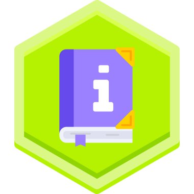 kitap simgesi, vektör illüstrasyonu