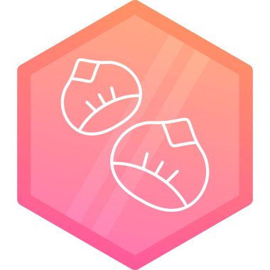 Gıda simgesinin vektör illüstrasyonu