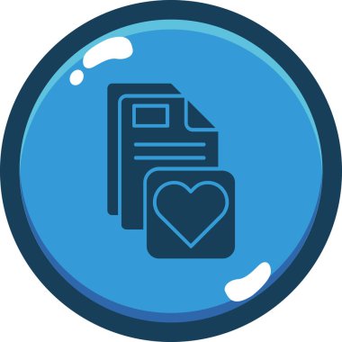 Bir kitap simgesinin vektör illüstrasyonu