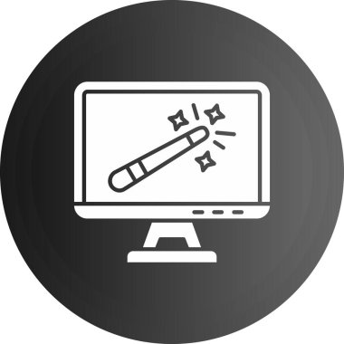 kalem simgesi, modern vektör illüstrasyonu, biçim