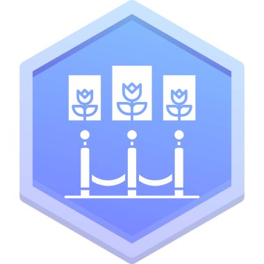 Çerçevedeki bir bitkinin vektör çizimi