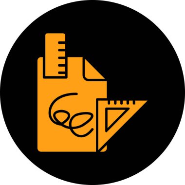 Modern eğitim ikonunun vektör illüstrasyonu