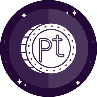 Bozuk para. Web simgesi basit illüstrasyon