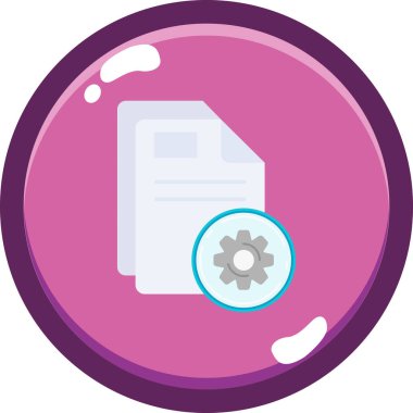 veri dosyası dizin simgesi - taslak biçimi