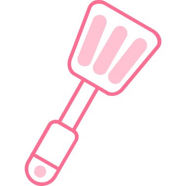 Mutfak gereçleri simgesi, vektör illüstrasyon tasarımı