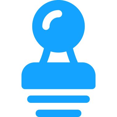 Çan simgesi soyut olarak izole edildi