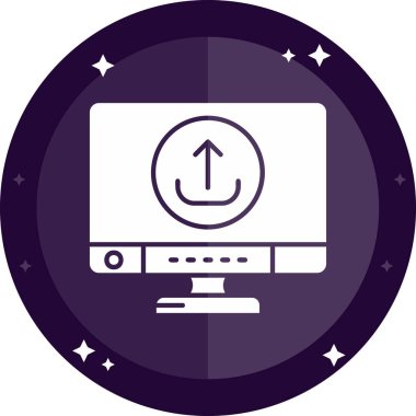 seo modern simgesinin vektör illüstrasyonu