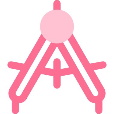 Noel süsleme simgesi, basit vektör illüstrasyonu