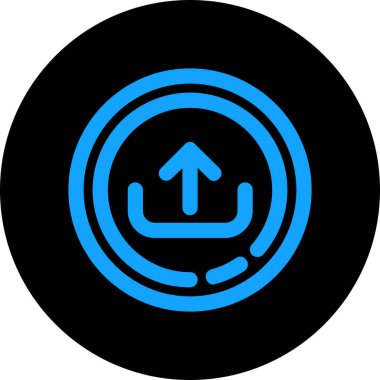 ok simgesi vektör illüstrasyonu