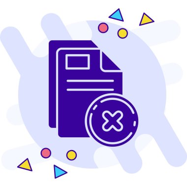 Renk çizgisi yazıcı simgesi beyaz arkaplanda izole edildi. Soyut çember rastgele noktalar. vektör illüstrasyonu