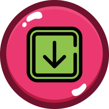 Modern b 'nin vektör illüstrasyonu eksik simgesi