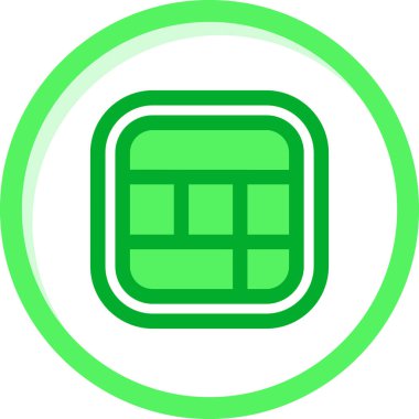 Kredi kartıyla. Web simgesi vektör illüstrasyonu