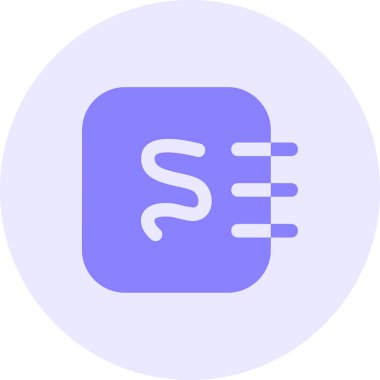 Web simgesi, basit tasarım illüstrasyonu