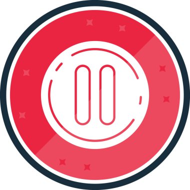 Müzik simgesinin vektör illüstrasyonu