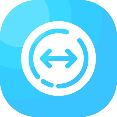 Eğilim biçimi izole edilmiş arkaplanda ok simgesi